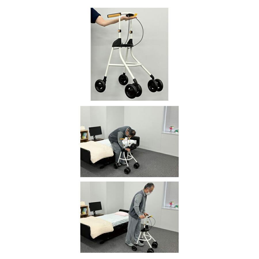 歩行車 4輪 屋内用 エスコート MESCP モルテン │ 歩行器 歩行補助車