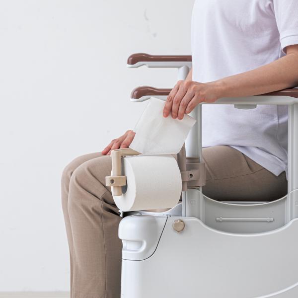 アロン化成 ○安寿 ポータブルトイレ らくゾウくん FX-30 標準便座 533