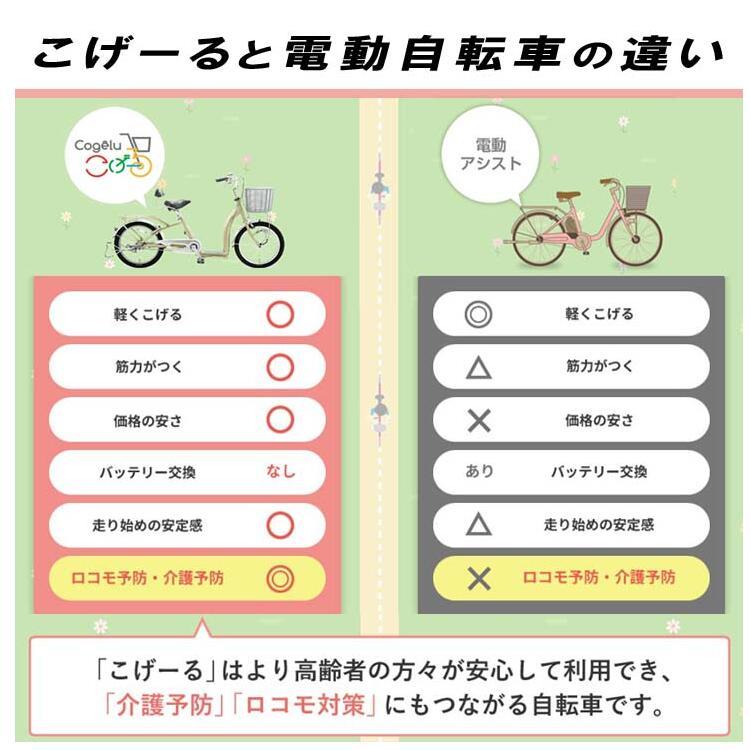 自転車 サギサカ コげーるnolasse 203 9043 20型 | アクティブシニア 