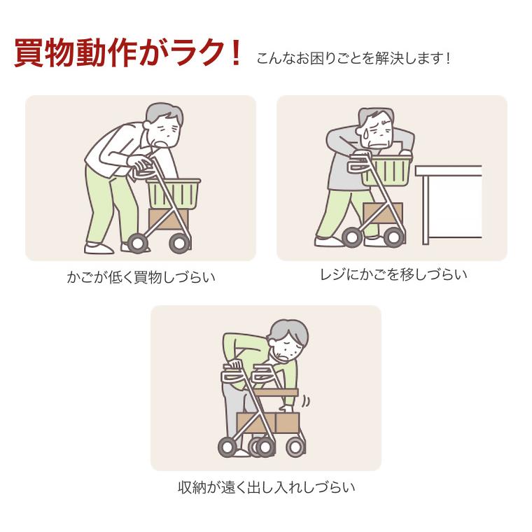 Panasonic（パナソニック） くらしサポート歩行車スムーディ 買物用
