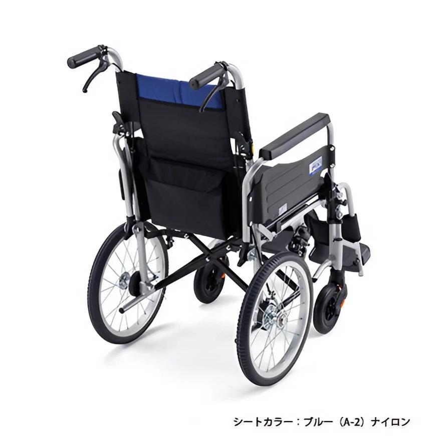 ミキ アルミ介助車いす BAL-R4 ハイポリマー仕様 座幅40cm ミキ｜車椅子 自走式車いす 車イス 多機能 介護用品 お年寄り 高齢者 ...