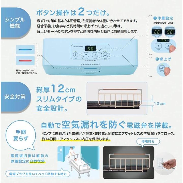 CAPE ケープ エアマットレス エアマスター ESセット 840タイプ CR-790