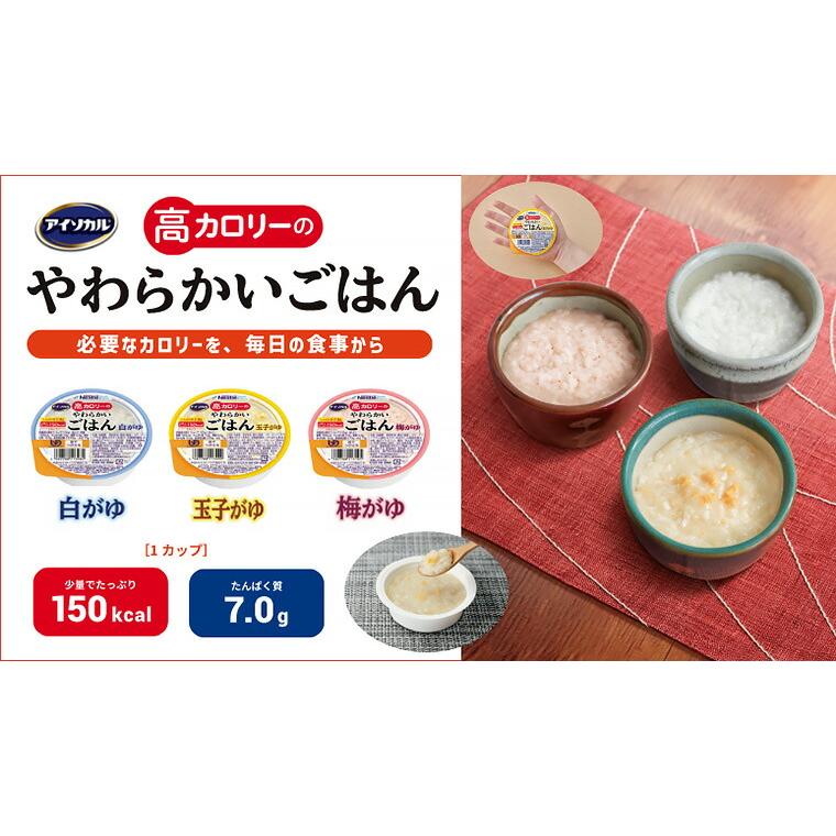 ネスレ　高カロリーやわらかいごはん 12個入り×3箱 Nestle Health Science アイソカル 介護食 ごはん 高カロリーの