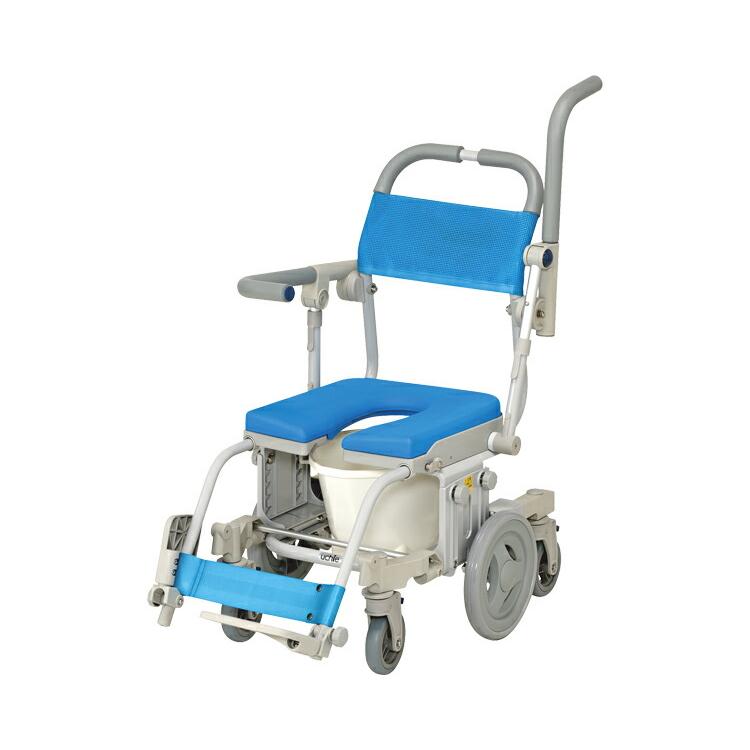 シャワーキャリー 入浴 車椅子 シャトレチェア6輪SAL U型シート
