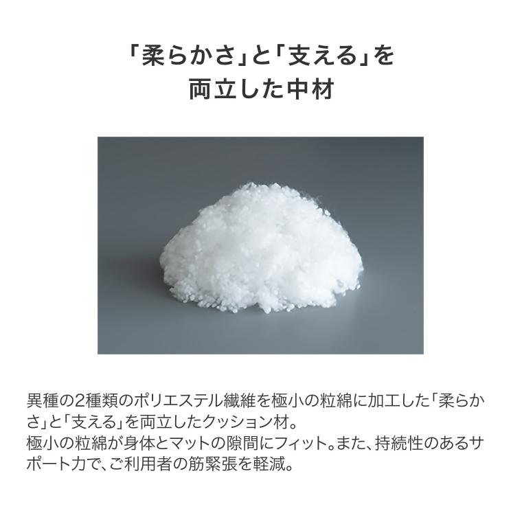 エクスジェル ポジショニングクッション 体位変換 カンフィ スモール COM01-GR1 加地 | クッション 褥瘡 対策 予防 治療 介護 長時間 座る 車椅子 車いす 車イスの画像