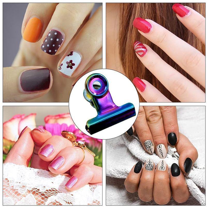 大切な 12個セットネイルエクステンション クリップ ステンレス鋼cカーブクリップ 多機能ネイルチップ クリップ用ツール ネイル道具ネイルクリップ Teaandtwigs De