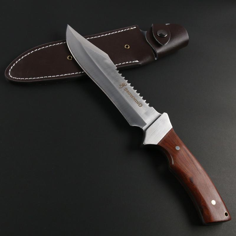 Browning ブローニング フルタング ハンティングナイフ BR-328 レザー  