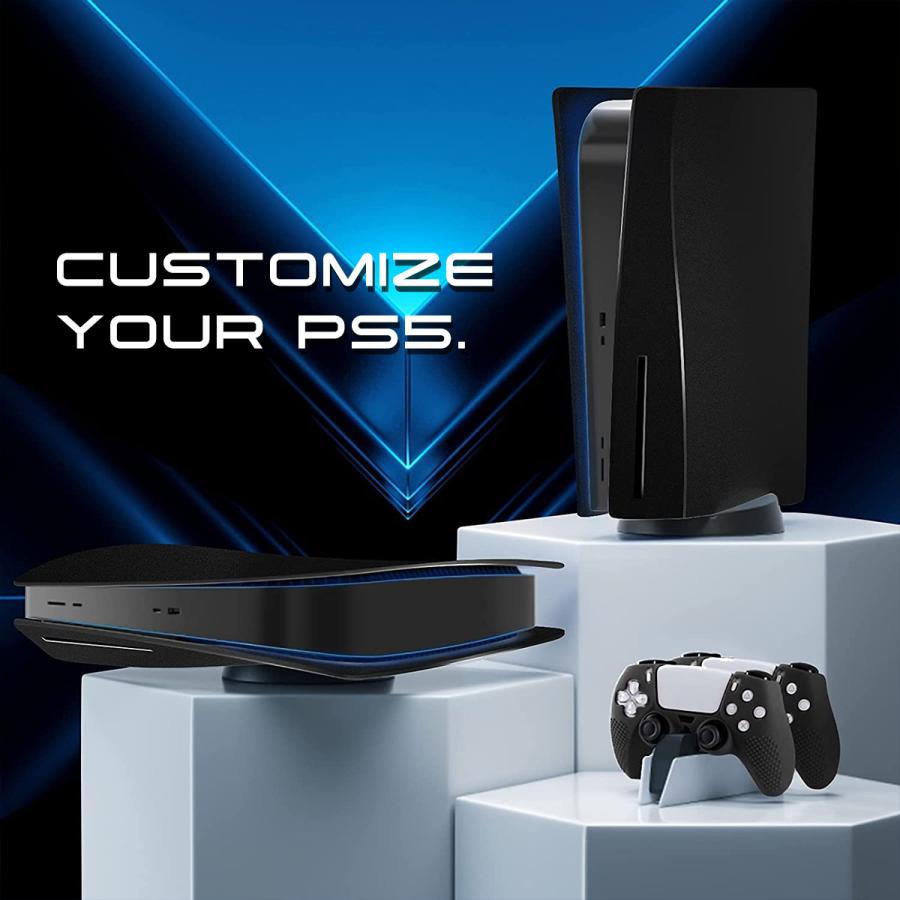 PlayStation PS5 本体 カバー ケース プレステ5 黒 PS5カバー PS5 
