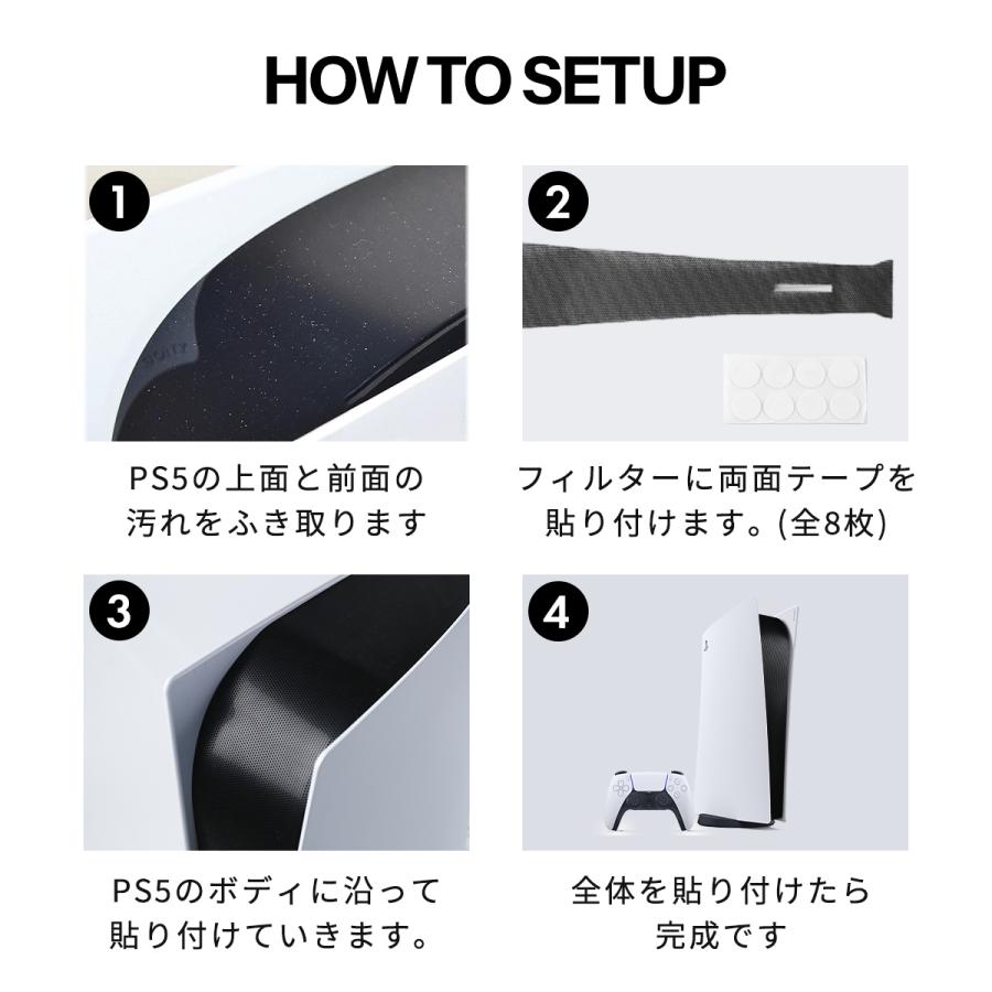 PS5 プレステ5 本体 ほこり ホコリ フィルター カバー 防塵カバー 
