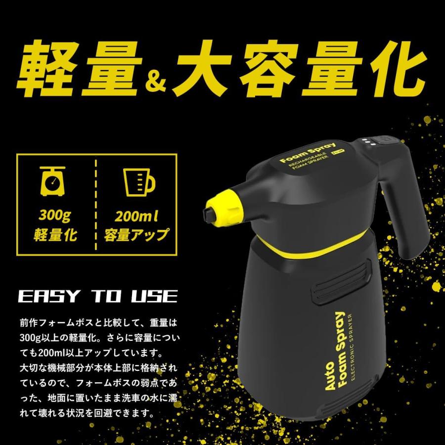【日本語取説】FOAMKING フォームキング 電動 フォームガン 自動泡噴霧器 洗車 コードレス 自動 加圧 スプレー 高圧 充電式 手洗い洗車 軽量 軽い 【日本語取説】FOAMKING フォームキング 電動 フォームガン 自動泡噴霧器 洗車 コードレス 自動 加圧 スプレー 高圧 充電式 手洗い洗車 軽量 軽い