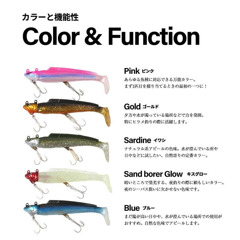 Chonmage Fishing スイムベイト ルアー シーバス セット フック 特用パック ヒラメ ジグヘッド ワーム ヒラメ タチウオ カサゴ 青物 淡水 海釣り両用 21g 5 Cflu Rankup 通販 Yahoo ショッピング