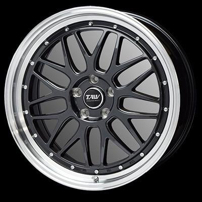 【送料無料】トライアルファ TAW Leowing FM9 レオウイング エフエムナイン 10.0J-20 +40 5H114.3 ブラックメタリック 1本価格