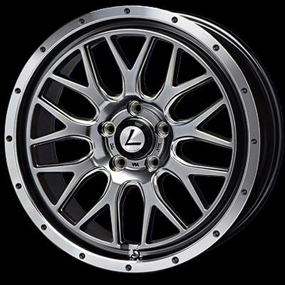 送料無料】Leowing MXR レオウィング エムクロス 18インチ 7.5J +38 5