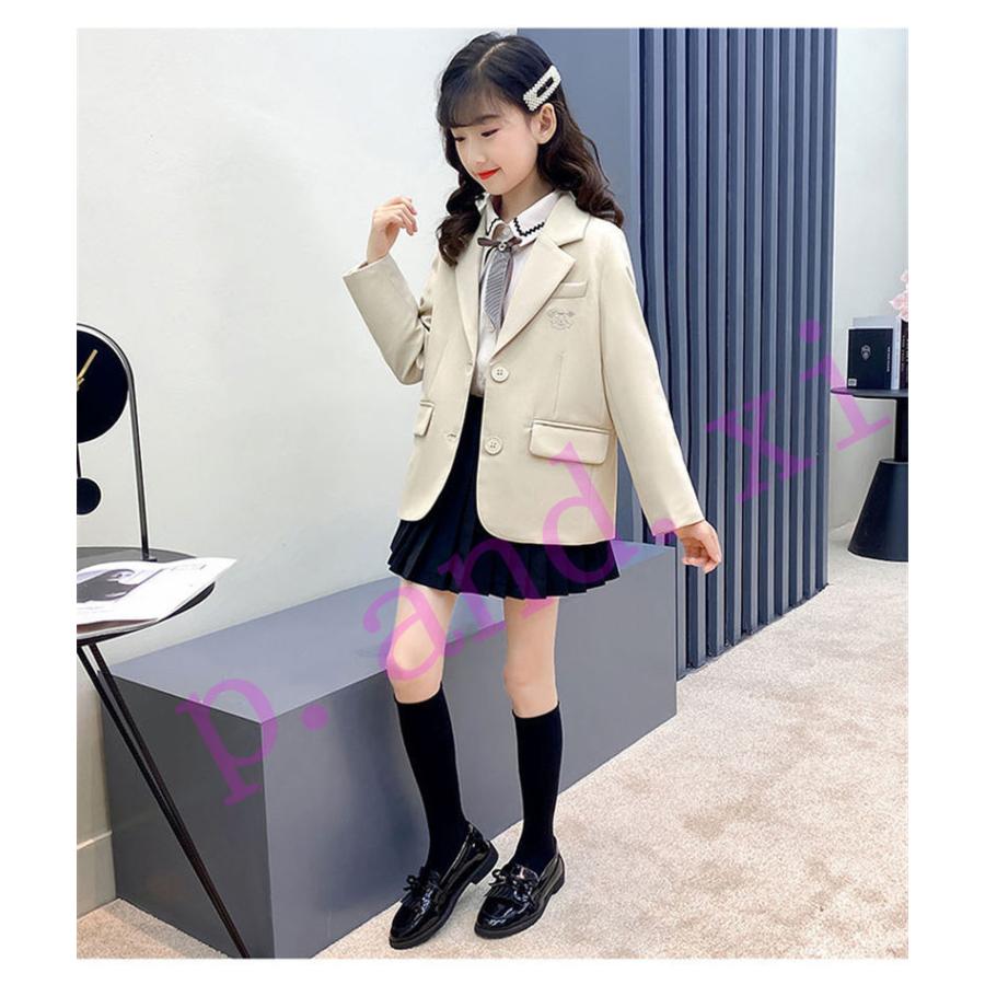 卒業式 女子 スーツ 小学校 4点セット 卒服 女の子 お受験 プリーツスカート スクール 制服 スカート発表 入学式 学生服 フリルスカート 通販 スカートスーツ レディース 4点セット ロングコート シャツ プリーツスカート 蝶ネクタイ カレッジスタイル 長袖 ロングスカート セットスーツ 学生 高校生 通学 入学式 卒業式 春秋 ブラック