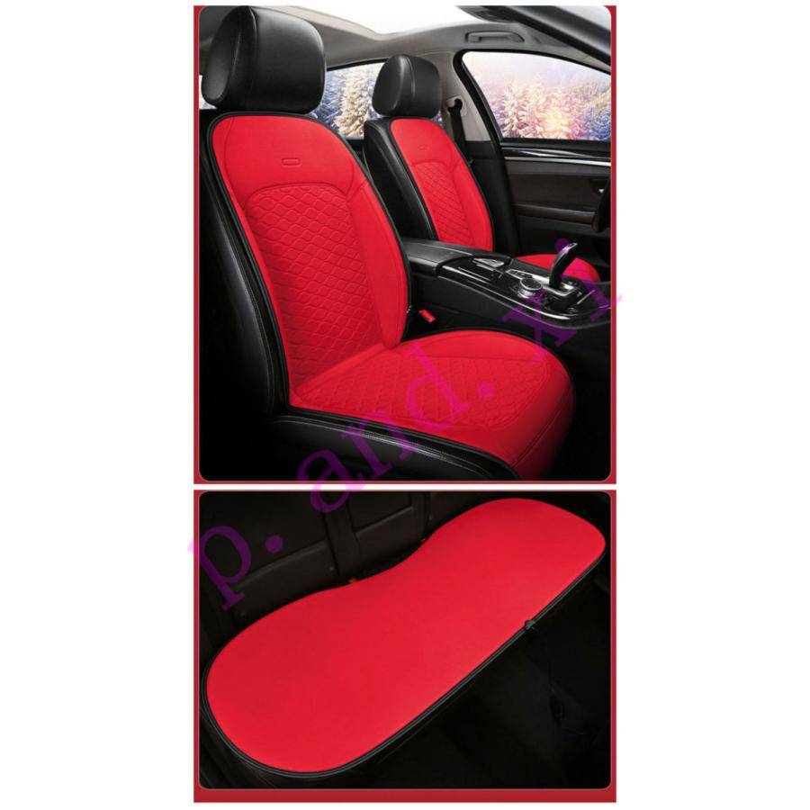 ホットカーシート カーシートヒーター 12v 24v 汎用 人気海外一番 速暖 カーシート 座席カバー 車 助手席 過熱防止 車用 車載車用 カーシートカバー 会社 運転席 家