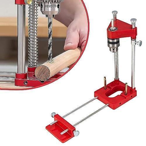 ドリルガイド ドリルスタンド ダボ穴治具 木工用 高精度 だぼあな治具 2/4/6/8/10/12mm 垂直穴 の商品画像