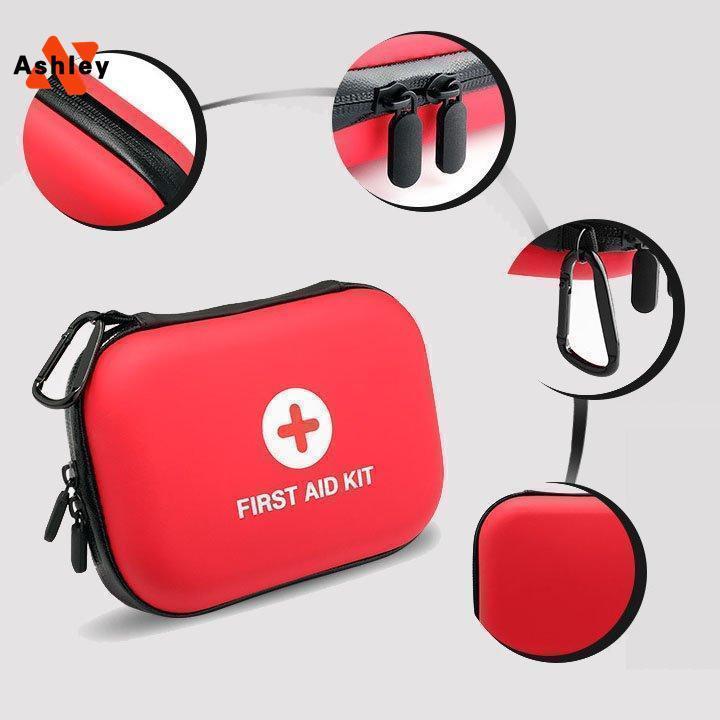 救急セット ファーストエイドキット 15点 携帯用 スポーツ 登山 ポーチ