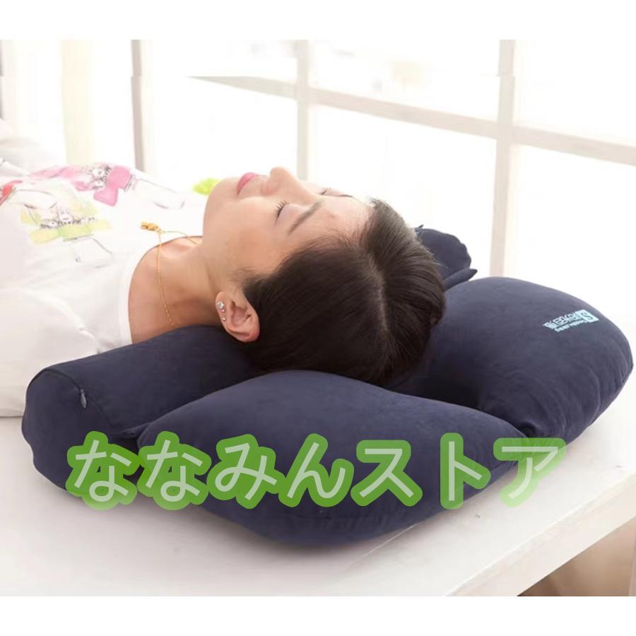 円柱 クッション もっと肩楽寝まくら ストレートネック そば殻矯正枕
