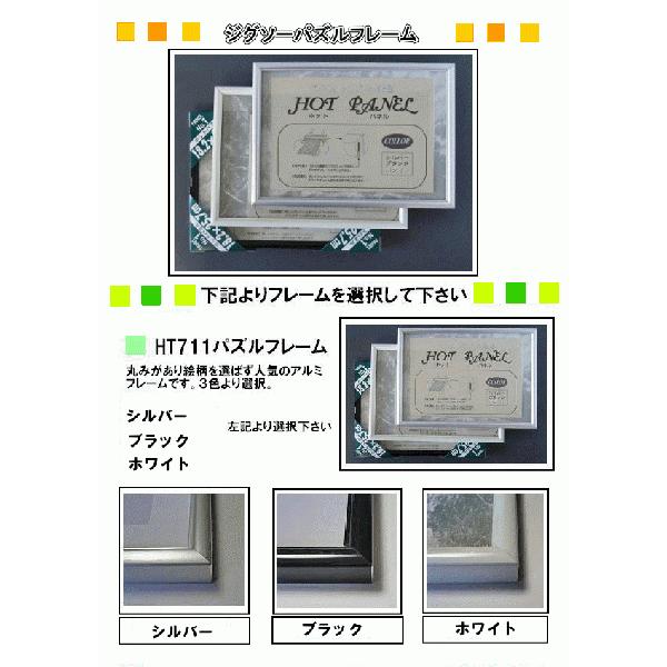ジグソーパズルアルミフレームHT N01 108P : ポスターパネル