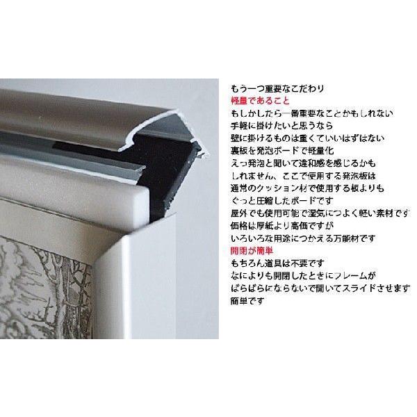 ポスターパネル　ポスター額 B2サイズ ブラック 軽量 額 額縁 フレーム　2つ B2サイズ 515×728mm 額縁 ポスターフレーム パネル アルミの強