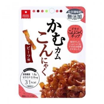 アスザックフーズ 噛むカムこんにゃく ビーフ味 60袋 10袋 6箱 Czasmosiny2 Pl