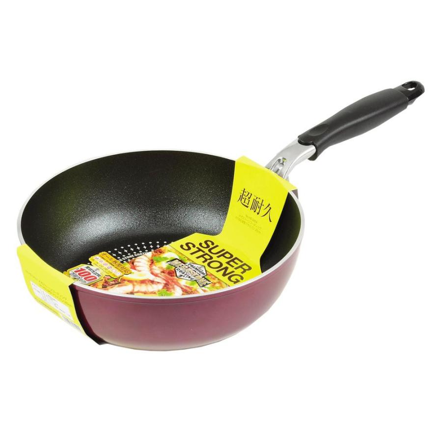 送料無料 パール金属 メガストーンコーティング Ih対応深型フライパン 24cm Hb 3423 B03 交換無料