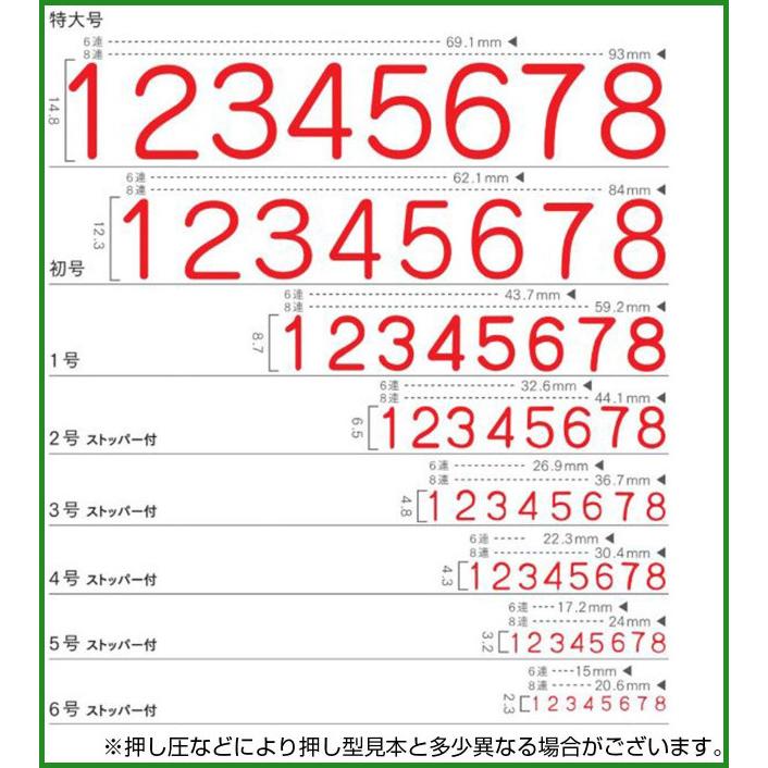 リピスター回転印 欧文6連(ゴシック体) 特大号 RS-6GB |b03 印鑑、印章、スタンプ リピスター回転印 欧文6連(ゴシック体) 初号 RS-6G0 |b03
