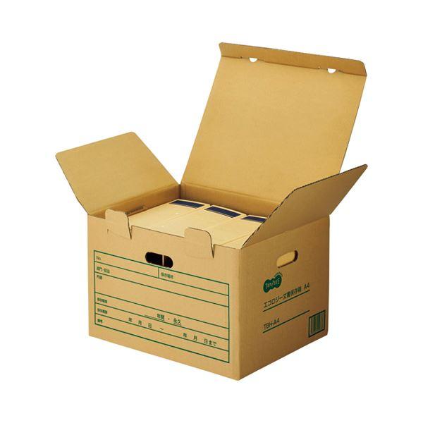 まとめ） TANOSEE 文書保存箱 A4・B4用 内寸：W395×D326×H304mm 1