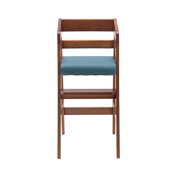 ベビーチェア 子供椅子 幅350×奥行410×高さ745mm ミディアムブラウン 木製 合皮 合成皮革 組立品 プレゼント |b04｜panfamcom｜02