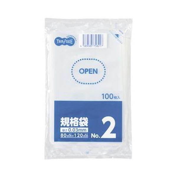 まとめ)TANOSEE 規格袋 2号0.03×80×120mm 1セット(4000枚:100 まとめ)TANOSEE 規格袋 2号0.03×80×120mm 1セット(4000枚:100