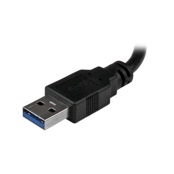 オンライン店 （まとめ）StarTech.com USB3.0-ギガビットイーサネット有線LANアダプタ USBハブ（2ポート）内蔵 10・100・100 |b04