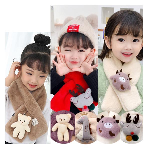 キッズ マフラー おしゃれ ピンク 女の子 男の子 かわいい ふわふわファー あったかい くま ぬいぐるみ 恐竜 トナカイ モンスター 全14色 マスク付き B01 I3muffler009 Panfam 通販 Yahoo ショッピング
