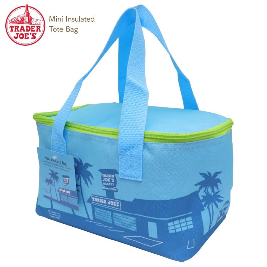 希少新品タグ付★TRADER JOE'Sトレーダージョーズ 保冷バッグ　大 TRADER JOE'S（トレーダージョーズ） 保冷バッグ Blue ブルー 断熱