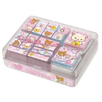 San-X（サンエックス） スタンプセット FS35101 リラックマ ハートバス