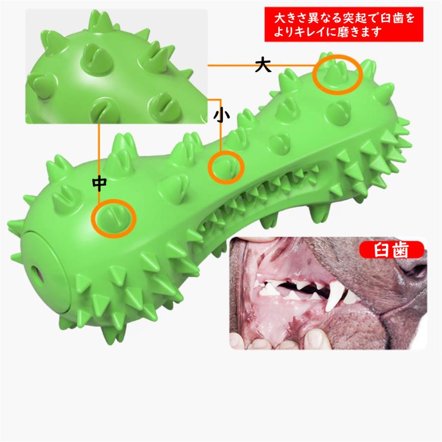 犬 歯フラシおもちゃ 音の出るおもちゃ 秋田犬 噛むおもちゃ パグ 歯ブラシ 玩具 骨型 柴犬 フレンチブルドッグ 発声おもちゃ 投げおもちゃ 中・大型犬｜panni-fashion｜11