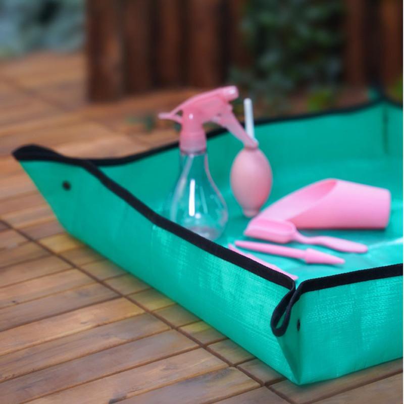 園芸シート ガーデニングトレーシート トレイ 多機能シート 洗える