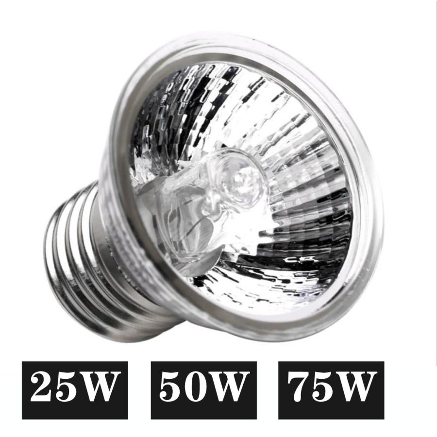 爬虫類ヒーター バスキングスポットランプ 加熱 電球 昼用集光型 UVA