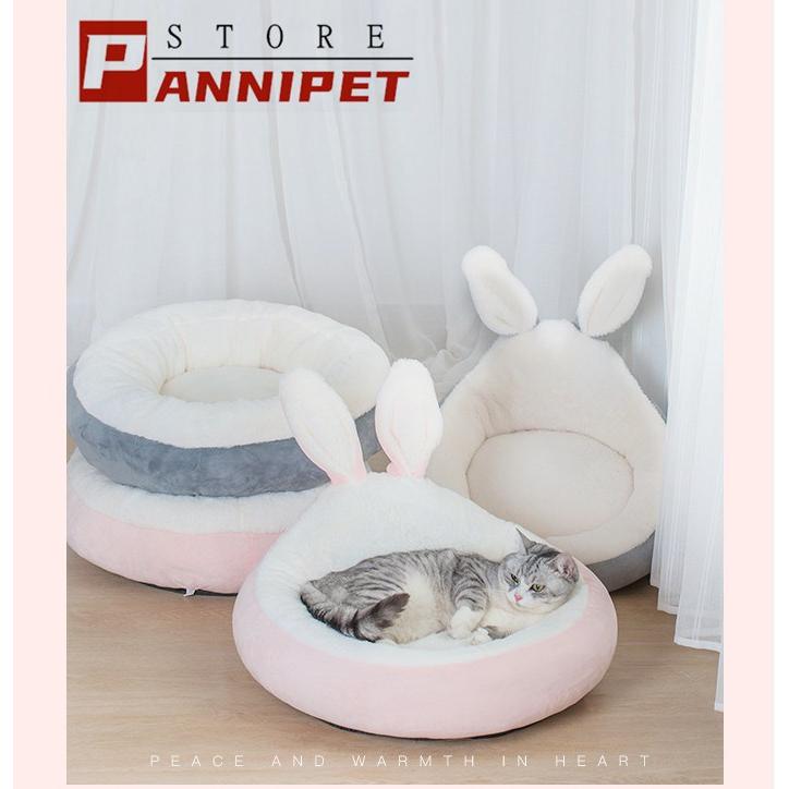 猫ベッド 猫 ベッド 冬用 あったか 人気 猫クッション ペット用 保温防寒 可愛い ウサギ 猫ハウス 小型犬 猫用ふわふわ 暖かい キャットハウス 送料無料 Mimigata Zakkaライフ 通販 Yahoo ショッピング