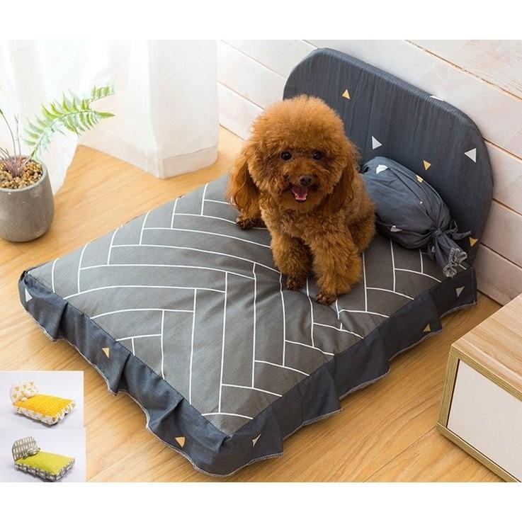 ペット ベッド ペットベッド 犬ベッド 枕付き ペットソファー クッション 可愛い ふわふわ 柔らかい 選べる3色 送料無料 Panni :PJXRGC001:ZAKKAライフ - 通販