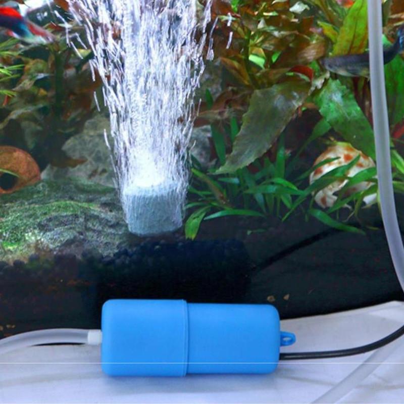 USBエアーポンプ 水槽用エアーポンプ 酸素エアーポンプ USB 静音 1