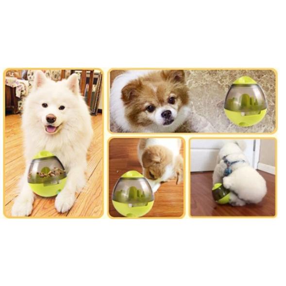 犬 おやつボール 新作アイテム毎日更新 餌入れ 犬おもちゃ 早食い止め 知育玩具 Panni 運動不足の解消 留守番対策 倒れないエッグ 餌入れおもちゃ Iqステップボール