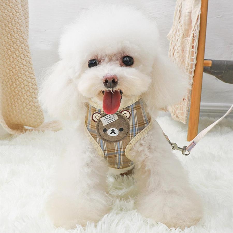 犬ハーネス ハーネスリード 猫用 ハーネス 可愛い 犬用 ハーネスリード