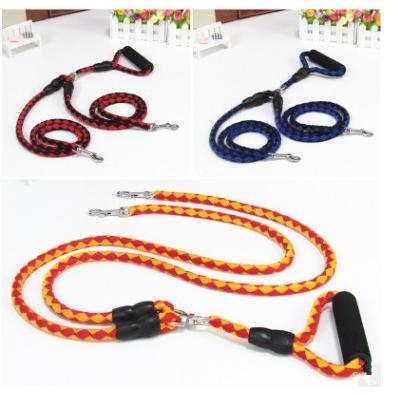 犬 2頭引き リード ペット ドッグ リフレクター リーシュ 反射テープ ダブルリード 多頭飼い 小型犬 中型犬 2匹 絡まない 電話しながら散歩 |  | 01