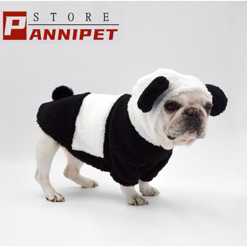犬 服 犬の服 ペット服 パンダ ドッグウェア コート パーカー 秋冬