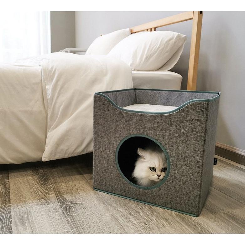 猫ハウス キャットハウス 猫ベッド 折りたたみ式 シンプル ペット用