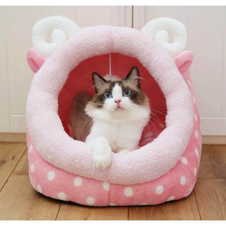 猫ハウス ペット ハウス ベッド ペットベッド ドーム型猫 室内用