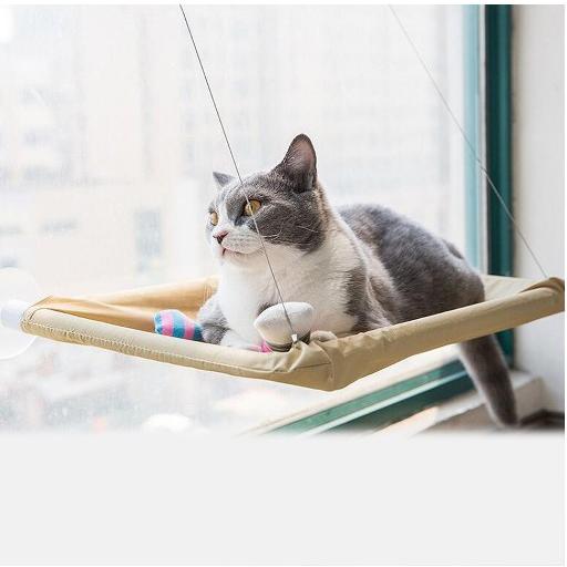 【即購入OK♥】猫窓用ベッド 猫窓用ハンモック 取付簡単 日光浴 楽天市場】｢送料無料」 猫 窓用ベッド ハンモック ウィンドウ