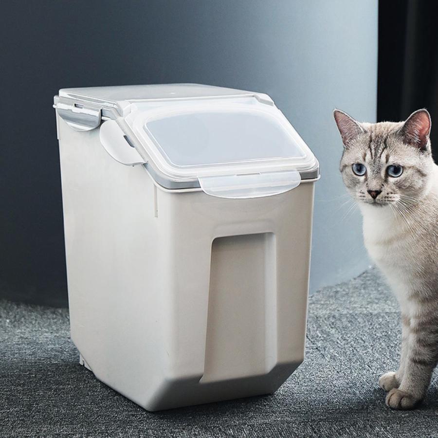 ペット フードストッカー 犬 猫 10kg 15kg 大容量 ABS PP 安心素材