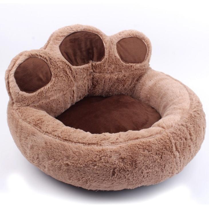 ペットベッド クッション 肉球型 犬猫兼用 ふわふわ 柔らかい ぐっすり