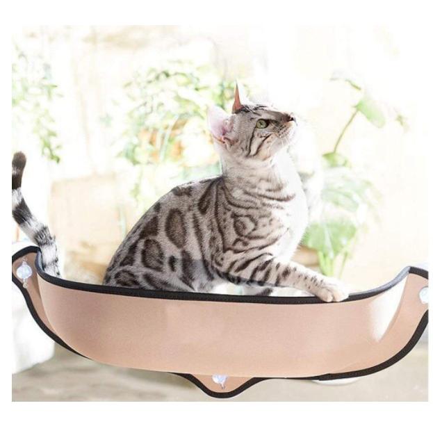猫 ハンモック 猫ベッド 猫窓ベッド 吸盤タイプ 取り付け簡単 吸盤式